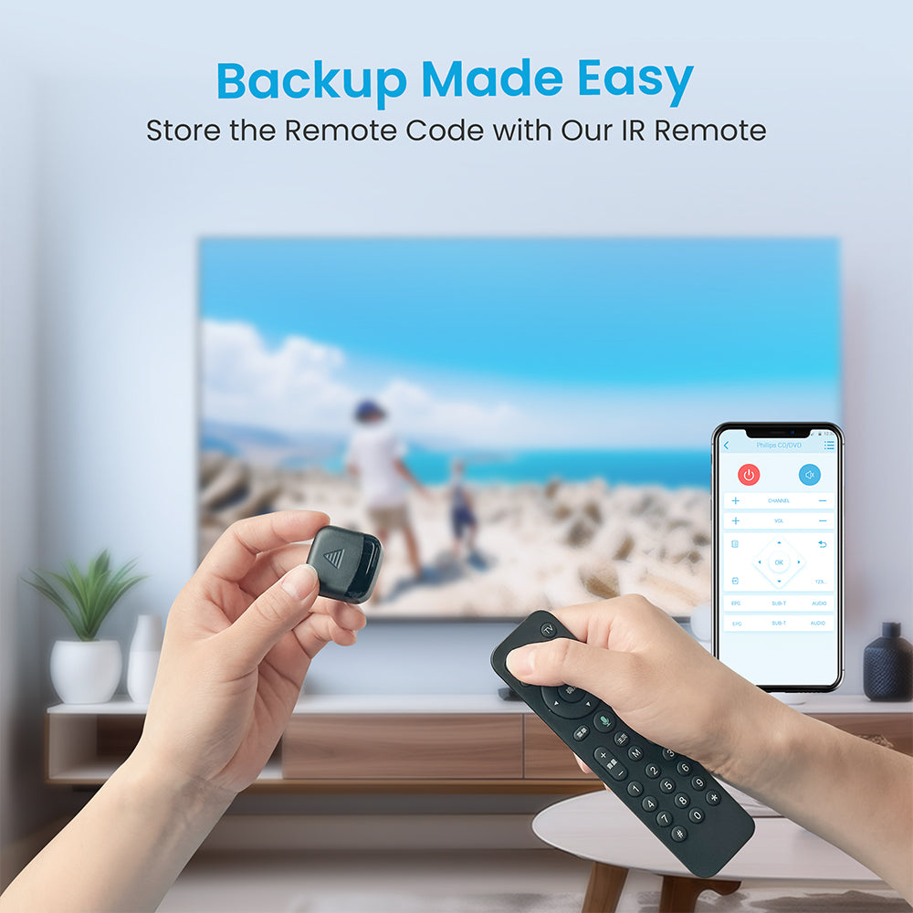 SmartCuckooThe Ultimate Smart Infra-Red Remote Control for Ambient Control Monitoring | Home Automation for Elderly Care |Bluetooth and Wi-Fi (optional) Connectivity | iOS and Android App,Dual Pack